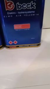 Varnish varnis Beck kecil Sirlak sirlak insulating yellow enamel email insulation