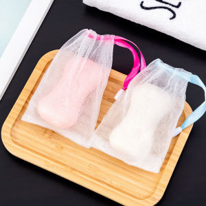 Soap Foaming Net Wash Face Body Cleansing Soap Mesh Bag Shower Bubble Storage Bag Bath Washing Tool Bathroom Accessories