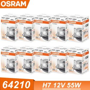Osram | OSRAM CLASSIC 64210 H7 12V 55W PX26d Standard Hi/lo Beam Car Lamp 3200K White Halogen Light Car Headlight Bulb