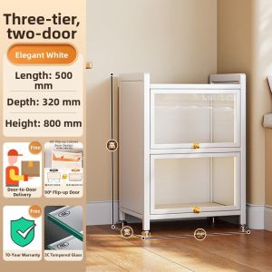Home Glass Display and Storage Cabinet