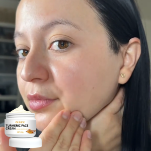 【BUY 1 TAKE 1】Ouhoe Turmeric Face Cream Hyaluronic Acid Anti-Aging Moisturizing Smooth Firm Makes Skin 50g