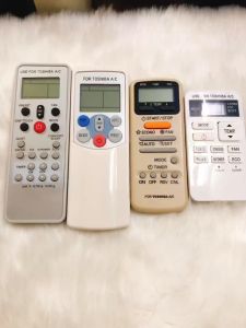 Điều khiển điều hòa TOSHIBA các dòng remote máy lạnh TOSHIBA các loại - Tặng kèm pin