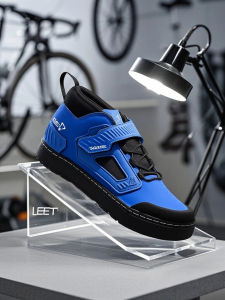 Lehtt Mountain Downhill Mountain Bike Shoes Men Women Casual High Top Cycling Footwear Flat Pedal off Road Sports Leisure Board Shoes