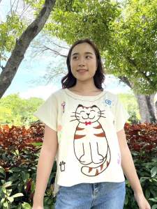 เสื้อผ้าฝ้ายปักมือ เสื้อปักมือลายน่ารัก