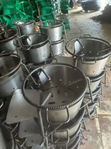 Bếp Nấu Củi Không Đen Nồi Chân Phi 14(Tặng kèm miếng lót) Chịu Tải Tốt  Tiện Dụng