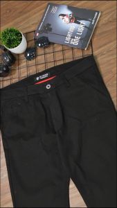 SRSEVEN7 Celana Chinos Panjang Pria Reguler Fit Bahan Carbon Stretch Melar Big Size Jumbo Ukuran 28-44
