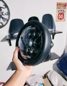 ไฟหน้ารถมอไซค์ เลนส์ลูกแก้ว ขนาด 7 นิ้ว LED มอเตอร์ไซค์ ไฟหน้าled ไฟหน้ารถคลาสสิก ไฟ led ไฟหน้าแต่ง RE650 ไฟหน้า led มอไซค์ ไฟสปอร์ตไลท์