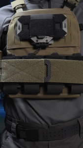 TOPTACPRO Tactical Quad 556 Mag Compartment Elastic Band Lightweight Cordura Fabric Tactical Mag Pouch 8541