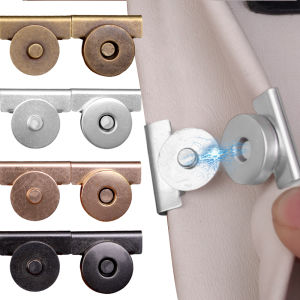 4Pairs Metal Round Strong Magnetic Buckle Seamless Button Invisible Snap Fastener Bag Parts Portable Luggage Accessories