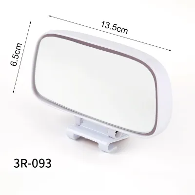 Adjustable Angle Wide Vision Car Rearview Mirror Attachment Blind Spot Monitor Auxiliary Driving Mirror for Automobiles