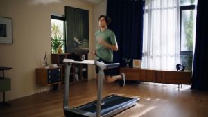 (limited gift)  Kingsmith Tri-Fold Walking Pad Treadmill X218 Foldable Treadmill (MAX 18KM/H)