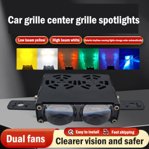 SVU center light pickup truck external fog light LED X2 fog light 4 lines (2 pieces) 80W (40W+40W)