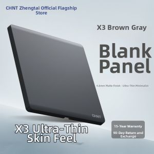 CHNT | Wall Switch Socket Dark Gray 86 Type