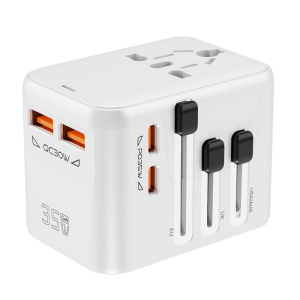 35W GAN Universal Adapter Plug Multi-Functional Travel Socket Converter for Versatile Use for phone