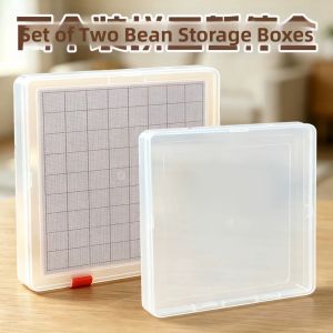 XIONGBUFAN | Dustproof Storage Box For DIY Bean Art