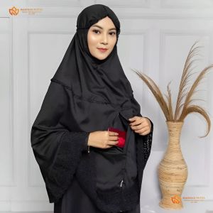 Mukena Telekung Mini/Bergo Umrah Haji Model Saku