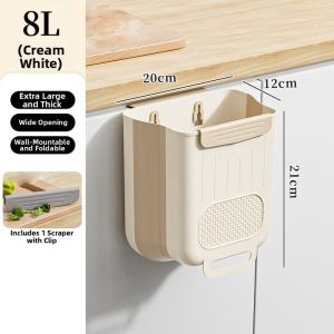 FEIZHUXIANSEN | Foldable Hanging Trash Can