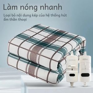 Dày Hơn Điện Làm Nóng Chăn 220V/110V Nệm Topper Mùa Đông Giữ Ấm Cơ Thể Với Phích Cắm EU/Mỹ Di Động AC Nóng Cho Nhiệt Độ Thoải Mái