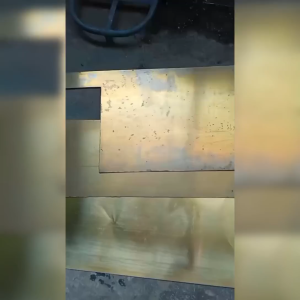 PLAT kuningan 0.2MM POTONG PER100CM SHEET LEMBARAN CUSTOM 02 MM brass