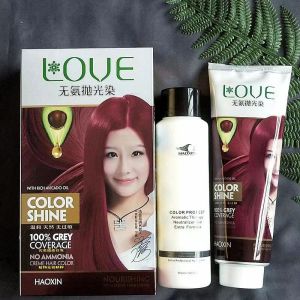 Phấn Nhuộm Tóc Hailin Polishing Ammonia Free Perfume Wax Plant Cover White Sandalwood Dành Cho Salon Chuyên Nghiệp