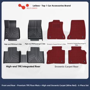 HELLOLEIBOO | Universal Fit Audi A6 A6L TPE Floor Mats