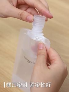 3PCS Cute Travel Bag Cosmetic Lotion Packing Bags Travel Portable Small Facial Cleanser Disposable Bottle Aatroxw