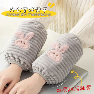 Tay Áo Dày Chống Bẩn Cho Nữ Mùa Thu Đông Mới Dài Làm Việc Văn Phòng Bảo Vệ Tay Áo Chống Bẩn Cho Học Sinh