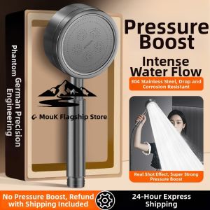 304 Stainless Steel Pressurized Shower Head
