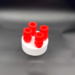 12Pcs/Set LCA Bushing Kit Red/Black Lower Control Arm Rear Camber Replacement Bushings Polyurethane