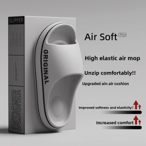 MONLEYTA | Mens Summer Indoor Home Thick Bottom Anti-slip Bathroom Bathing Couples New 2025 Outdoor Slippers Comfortable EVA Slippers