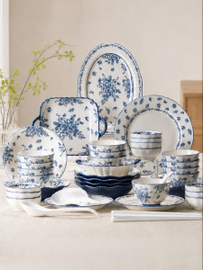 mornenjoy | Glazed Porcelain Tableware Set