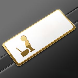 Acrylic Creative Personalized Department Hotel Wall Decal Direction Sign Modern Simple Style Business Office Identification Plate