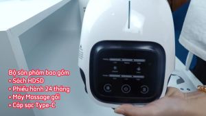 Máy Mát Xa Đầu Gối Cầm Tay Đa Năng Massage Hồng Ngoại - TẶNG ÁO KHOÁC DÙ 2 MẶT NGẪU NHIÊN