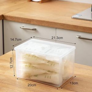 Breast Milk Freezing Storage Box Refrigerator Milk Preservation Container Home Storage Organizer Food Grade Material