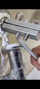 เครื่องมือในห้องน้ำ เครื่องมือถอดลวดที่หัก เครื่องมือสำหรับเกลียว ถอดก๊อกน้ำและสกรู ซ่อมแซมวาล์วมุมก๊อกน้ำสำหรับ 4/6 จุด