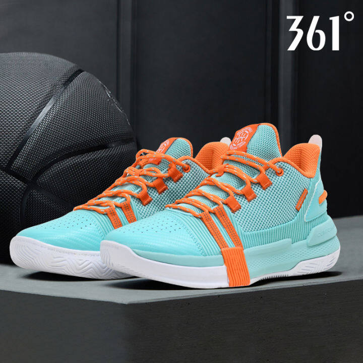 361 Burning Battle Basket Sneakers Men's Shoes 2023 Spring New Soft ...