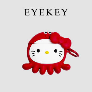 เคส AirPods รุ่นใหม่ป้องกันการตกหล่นแบบนุ่ม Eyekey Silicone ปกป้อง AirPods pro 2 AirPods 4 พร้อมหูฟังแบบไร้สาย Apple