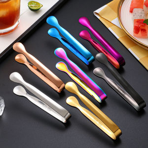 Kẹp Đá Bằng Thép Không Gỉ Dày 304 Kẹp Thực Phẩm Kim Loại Kẹp Đá Hình Thoi Kẹp Đá Hình Chữ Nhật Kẹp Đá Hình Trái Tim Phụ Kiện Tiệc Tùng