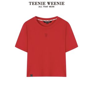 TEENIE WEENIE | Summer Casual Short Sleeve Embroidered T-shirt