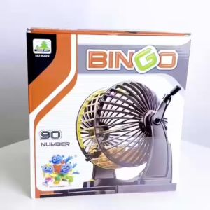 Đồ chơi lồng quay lô tô Bingo Lotto 90 số 72 phiếu siêu to - Tạp Hoá LEE
