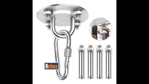 Bộ móc treo áp trần áp tường dùng treo đèn chùm treo võng treo lụa yoga treo bao cát boxing