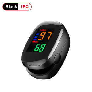 1pcs 2pcs Finger Clip Oximeter Home LED Oximeter Blood Oxygen Meter Portable Fingertip Pulse Oximeter Saturation SpO2 Monitor