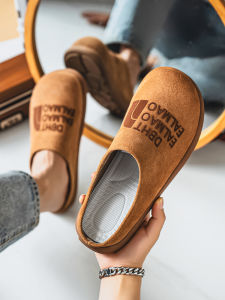 Mens Summer Outdoor Slip-On Anti-Slip Soft Bottom Moccasin Shoes Vintage Brown Fleece Leather Tassel Loafers Casual Slip-On Shoes