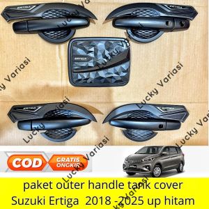 paket outer handle tank cover all new Ertiga 2018 2019 2024 2025 hitam smartkey