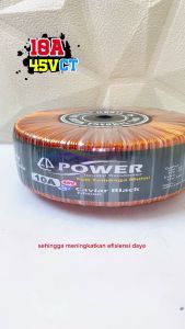 Trafo Toroid 10A 45V CT 32V CT Full Tembaga MURNI Hellenic German Carviar Black