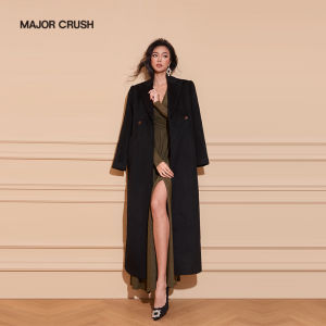 French Style Premium 100% Wool Double Faced Coat