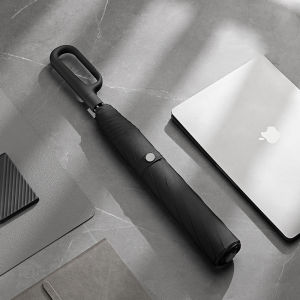 Mens Automatic Folding UmbrellaLargeReinforcedSturdyWeather ResistantRain or Rain Sun UmbrellaOutdoor UmbrellaTravelMountain ClimbingPortable