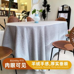 Cashmere Feel Tablecloth Luxury Simple Modern Rectangular Nordic Style High End Dining Tablecloth Tea Table Cloth Home Textile