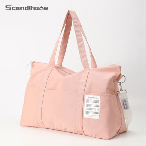 Womens Large Capacity Commuter Fitness Sports Bag Fashion Handbag Single Shoulder Bag Crossbody Bag Casual Oxford Cloth