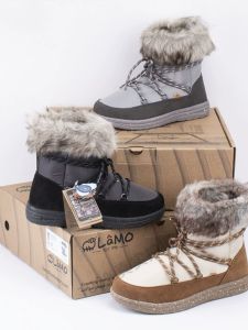 Womens Winter Lightweight Fleece Lined Snow Boots Anti-Cold Slip Resistant Warm Cotton Shoes for Outdoor Camping Traveling